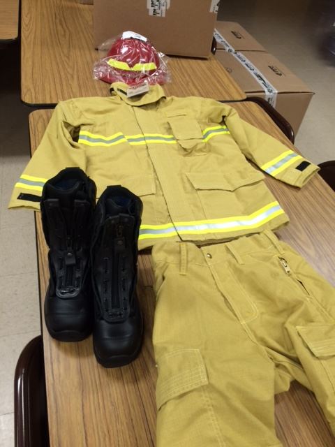 Wildland Personal Protective Equipment, full set
